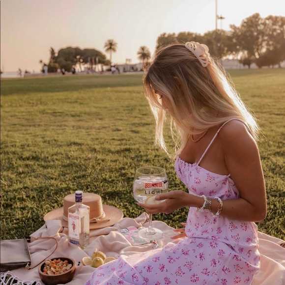 ZARA FLORAL PRINT SATIN EFFECT DRESS
LIGHT MAUVE - Picture 5 of 11